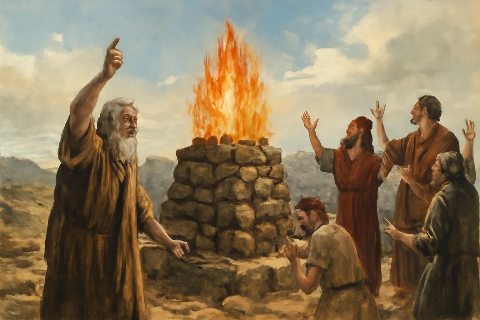 elias e os profetas de baal estudo
