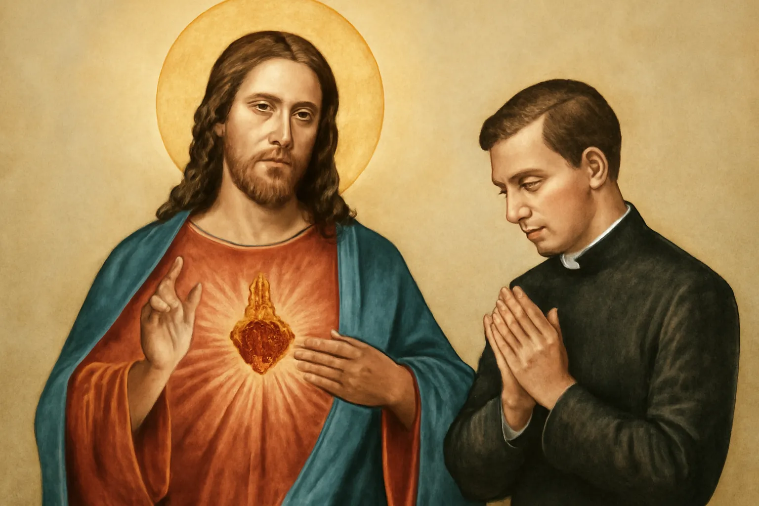 o sacerdote é o amor do coração de jesus